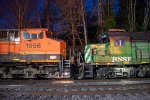 BNSF 1056 + 2096